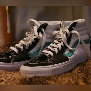 Leather High top vans
